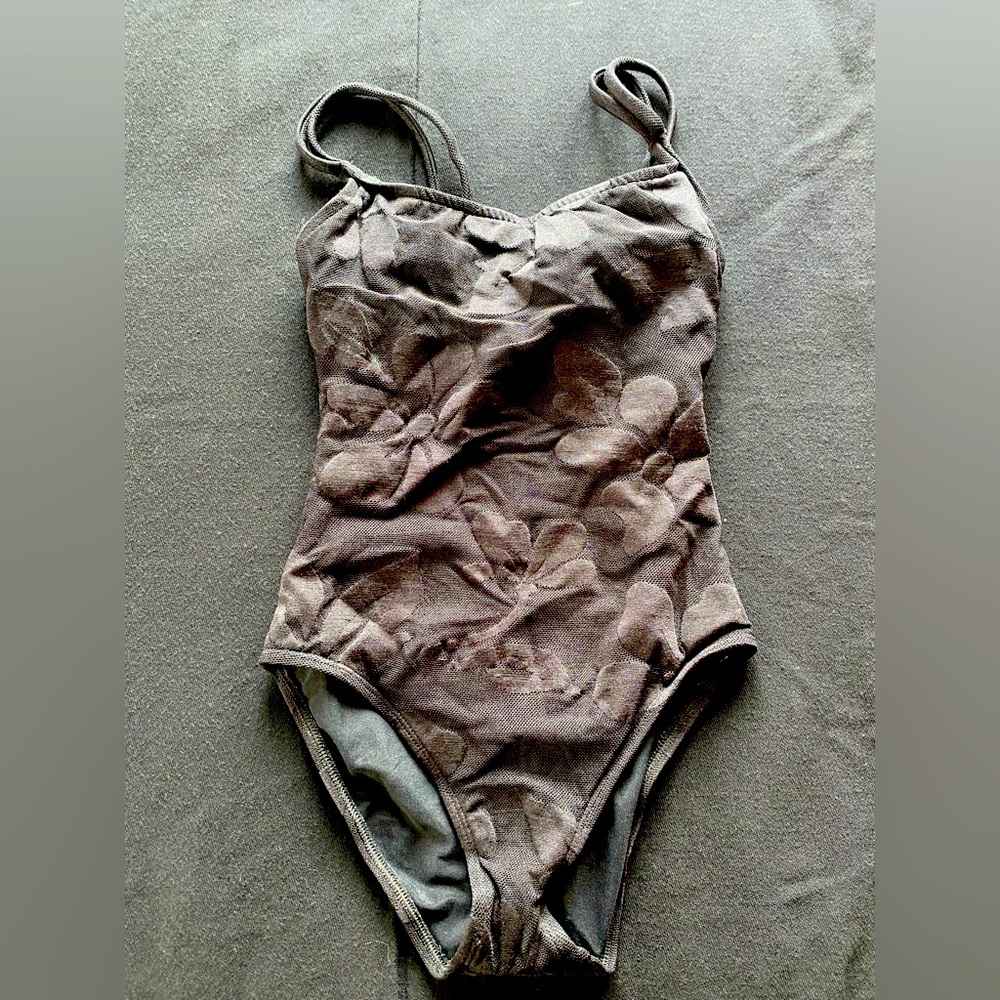 VTG Cole Of California Lace One Piece Bathing Suit! Black Size 6! Like New!